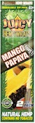 Juicy Jay Mango Papaya Twist Hemp Wraps | 2 pack