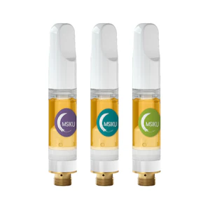 MSIKU - Live Resin Variety Pack 510 Thread Cartridge 3x0.5g 510 Thread Cartridges