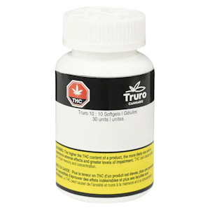 Truro - 10 : 10 Softgels 30 caps Capsules