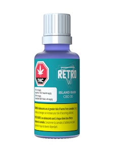 Retro Cannabis  - Retro Cannabis - Island Rain CBD Oil - 30ml