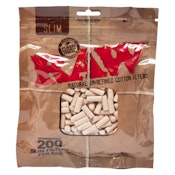 Acc - Raw - Slim Natural Unrefined Cotton Filter Tips - 200pc