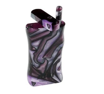 Accessory Distributor - RYOT Large Acrylic Dugout w/Taster Bat Purple & White