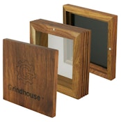 Grindhouse Wood Pollen Sifter Box w/ Maggentic Lid 5x5