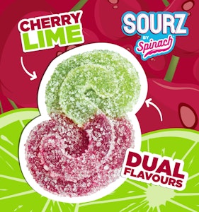 Spinach  - SOURZ Spinach - Cherry Lime - 5 x 2mg