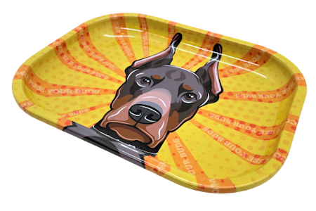 NoName - Small Rolling Trays - Milo the Doberman