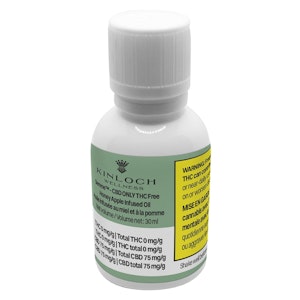 Kinloch Wellness - Serene™ - CBD Only THC Free Honey Apple Infused Oil 30ml Oils