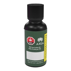 AXEA - THC Pure Isolate Oil 30ml Oils