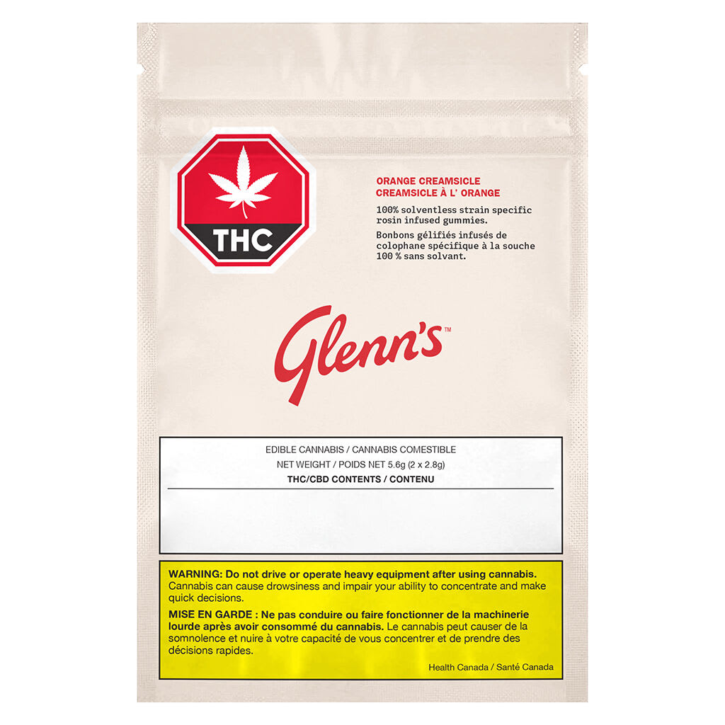 No.6 True Sativa Rosin - Orange Cream 2 Pack Soft Chews