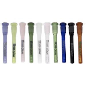 INHAL'NATION - HOSS - GLASS DOWNSTEM - FULL COLOUR - White 5.5"