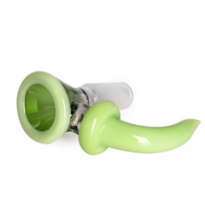 Red Eye Glass - Red eye Glass 14mm Warlock w/ Opal - Green