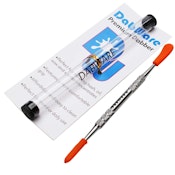 DabWare 6.5" Dabber with Silicone Tips - Silver