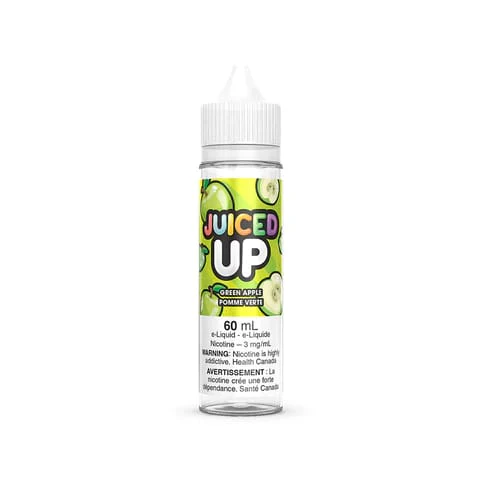 Juiced Up - Green Apple 60ml 3mg/ml Main Image