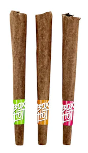 BOXHOT Fatties  - Trifecta of Blunt Smoking Power Infused Blunt | 3x1g