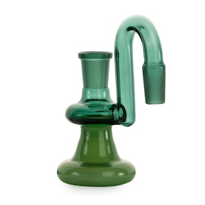 WEST COAST GIFTS - 14mm 90 Degree Dry Ash Catcher - Teal