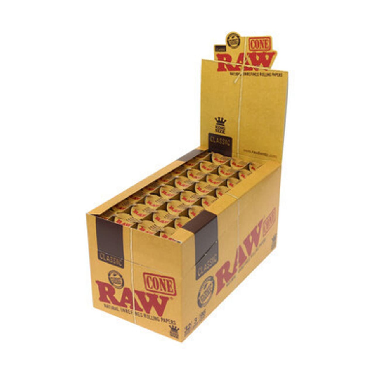 RAW Classic King Size Pre-Rolled Cones | 3-Pack