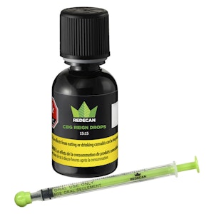 Redecan - Oil Drops: CBG Reign Drops -15mg CBG + 15mg CBD (30ml bottle)