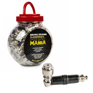 West Coast Gifts - Metal Mania - Pipes - Bozo Nickel & Wood Pipe
