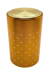 NoName - Weed Containers / Jars / Pre-rolled Tube - Aluminum Weed Containers - Golden