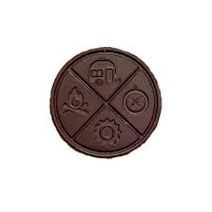 The Hazy Camper - RASPBERRY STARRY NIGHT ORGANIC DARK CHOCOLATE