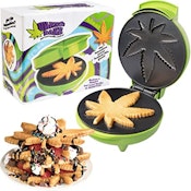 Marijuana Pot Leaf Waffle Maker