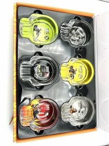 The Smoke and Leaf - Slick Cranium Glass Ashtray