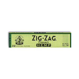 Zig Zag - Zig Zag King Slim Organic Hemp Rolling Paper