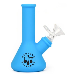 Unbranded - Lit Silicone - 5" Beaker Bong