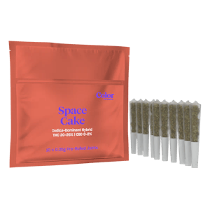 Color Cannabis - SPACE CAKE PRE-ROLLS - 10x0.35g