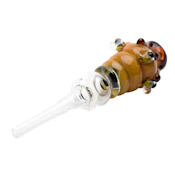 Empire Glassworks Beehive Honey Dab Straw 5"
