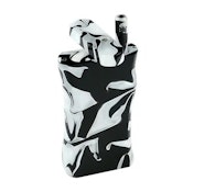 Acrylic Magnetic Dugout w/ One Hitter - Black & White