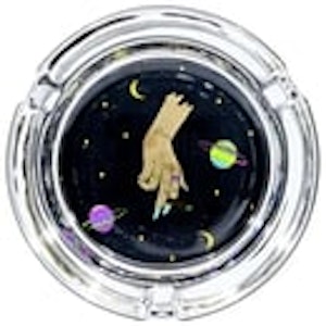 Giddy - 3" Ashtray - Space Nails with Planets