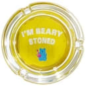 Giddy - 3" Ashtray - Beary Stoned