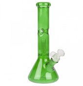 10" Green Day Glow Beaker Bong