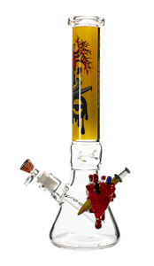 Cheech - 15 Inch Pierced Heart Bong