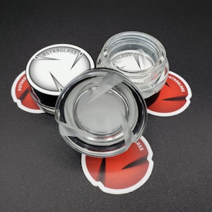 Ruby Pearl Co. - Str8 Glass Jar Channel Caps