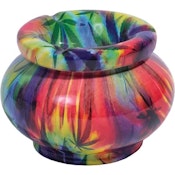 Ceramic Ashtray - Moroccan Tye Dye  Ceramic Ashtray ROCO