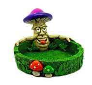 Mushroom Face Resin Ashtray
