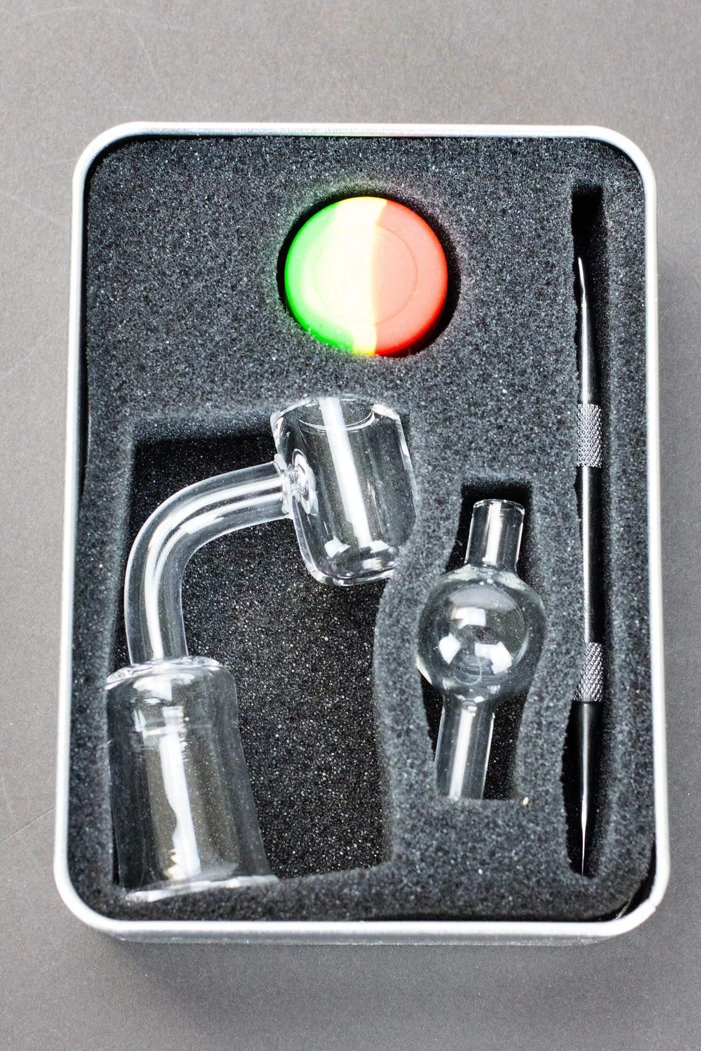 Nice Glass - Quartz Banger and Bubble Carb Cap Set Main Image