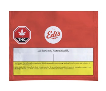 DOSECANN INC - Edi CBD Blood Orange - Foray - CBD - Gummies 30pk