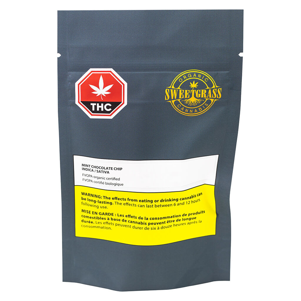 SWEETGRASS | ORGANIC MINT CHOCOLATE CHIP - 3.5