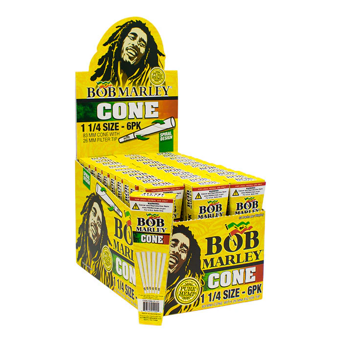 MAPLE CRAFT - Bob Marley Cone 1.25 Size Main Image