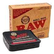 Raw Automatic Rolling Box - Black 70mm