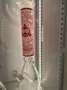 Cheech Frosted With Coloured Geometry Design