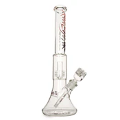 Red Eye Tek - 19" Revolution Dual Chamber Water Pipe w/ Matrix Perc