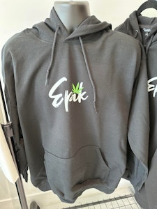 Epik Products - Epik Black Small Logo Hoodie
