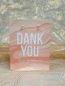 KushKards | One-Hitter Greeting Card | Dank You