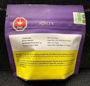 Cannmart - Wax - Roilty Purple Dream Sugar 1g (Hybrid)