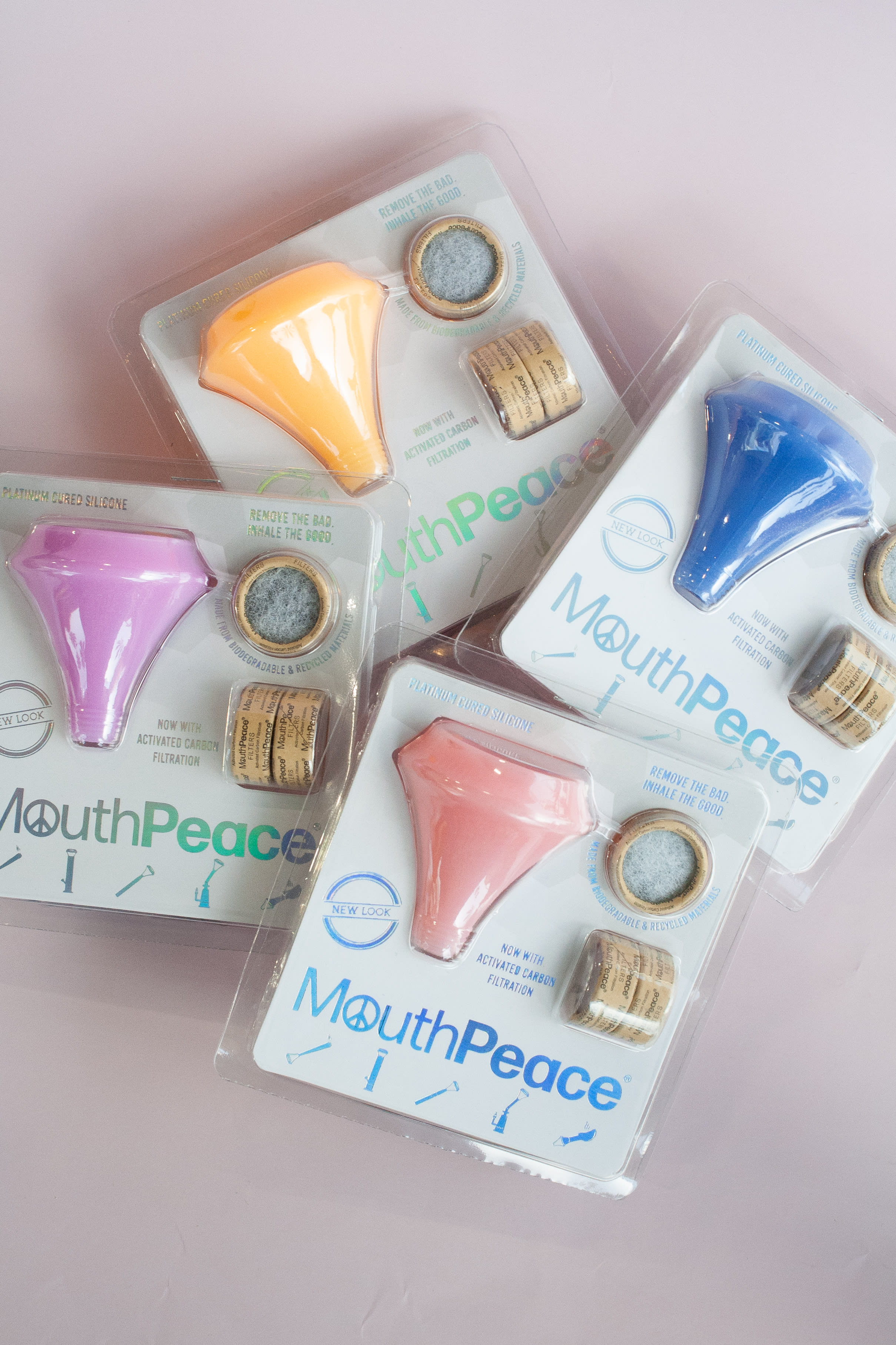 Mouthpeace Full Size Carbon Filter Kit (Assorted Colours) / Mooselabs
