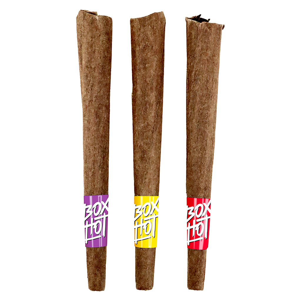 Trifecta of Exotic Blunt Smoking Power Infused Blunts 3x1g Distillates
