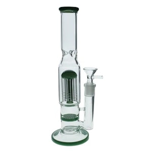 Unbranded - Straight Bong w/ Disc & Tree Perc 11"